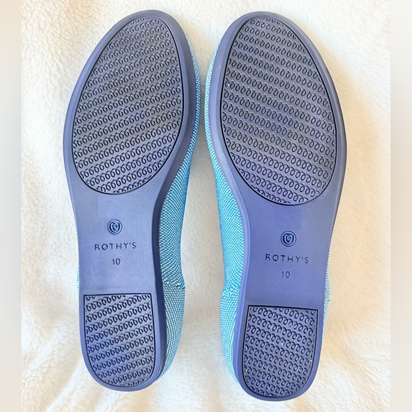 Rothy's Indigo Cloud Round Toe Loafers - Flats - Retired - Size 10 - Picture 6 of 16